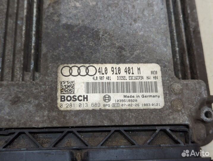 Блок управления двигателем Audi Q7, 2007