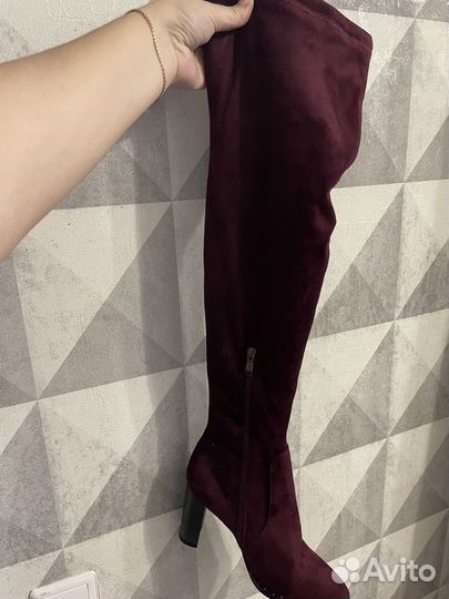 Сапоги ботфорты