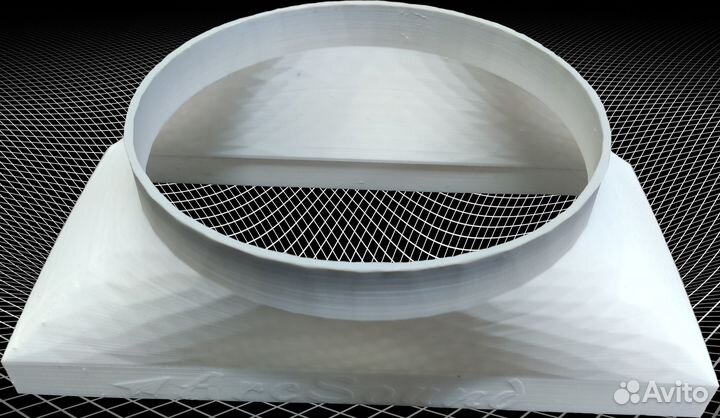 Фланец под асик S19 L7 под 150 воздуховод