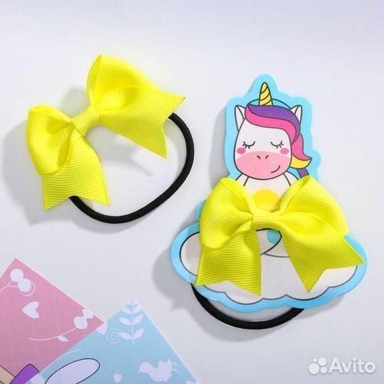 Резинка бант для волос 