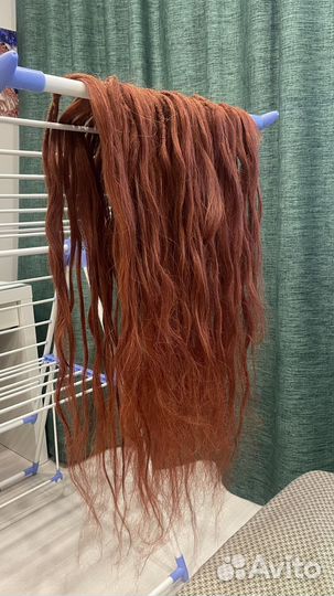 Волосы для термозамещения б/у