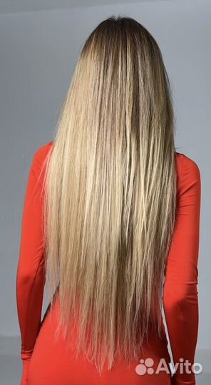 Волосы натуральные для наращивания бу