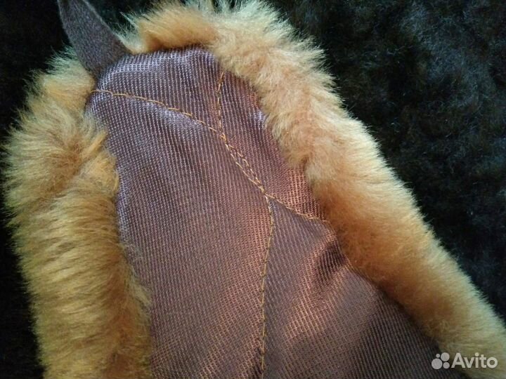 Шапка детская из натуральной цигейки