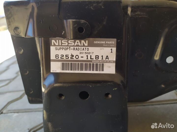 Суппорт радиатора Nissan Patrol Y62