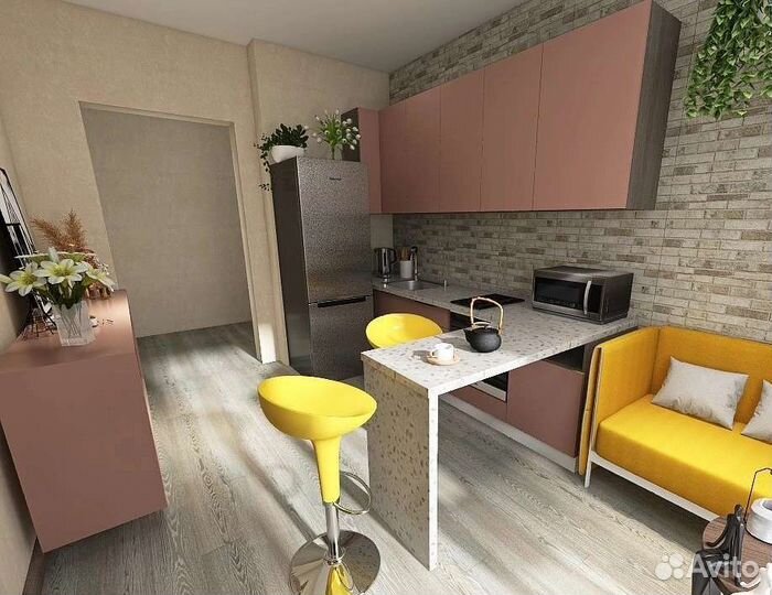 Проект мебели. Дизайн. Визуализация. План квартиры