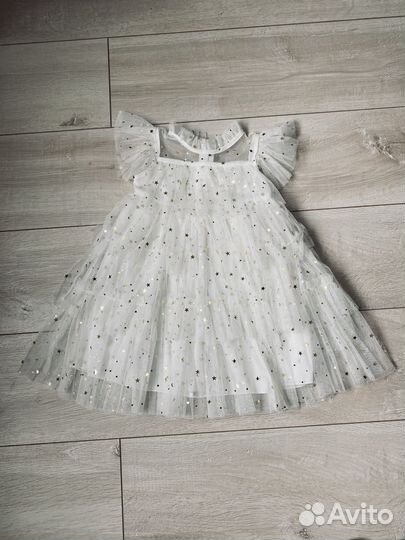 Платье для девочки 86 92 праздничное