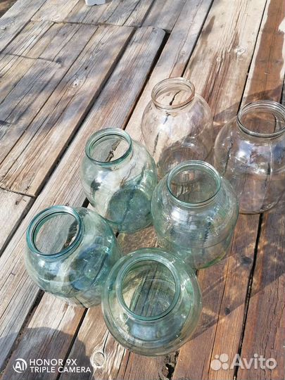 Стеклянные 3х литровые банки