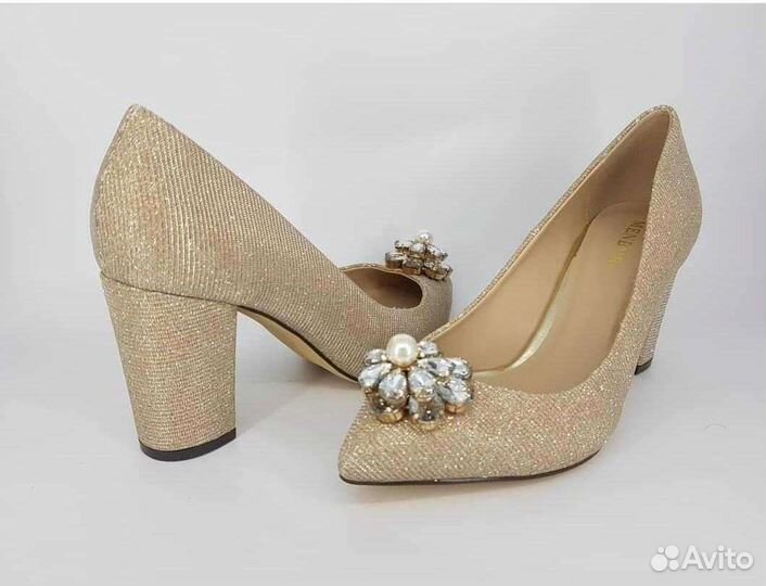 Туфли новые люрекс