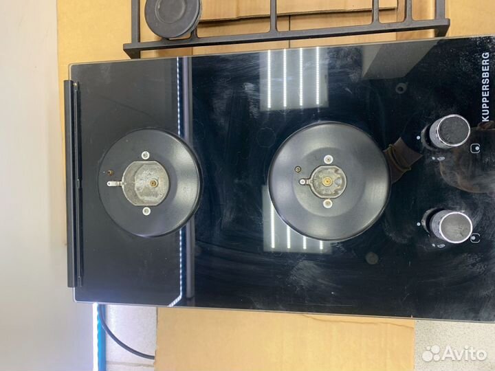 Варочная газовая панель kuppersberg fbg 36 bg