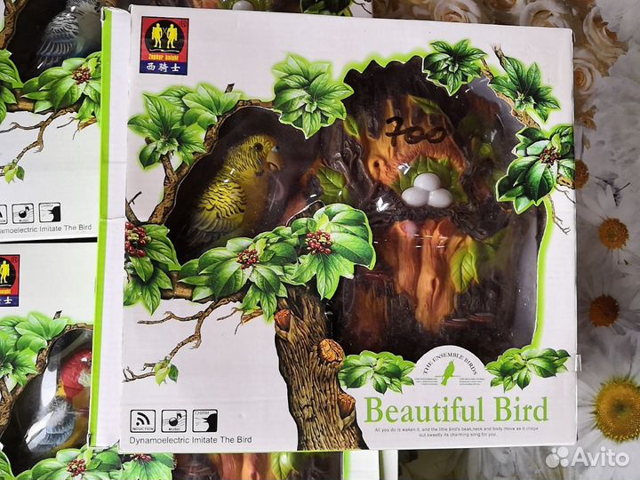 Сувенир поющяя птица