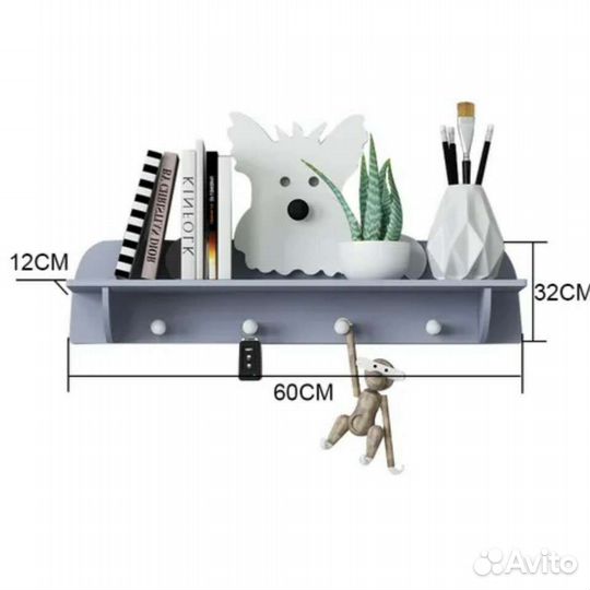 Вешалка настенная