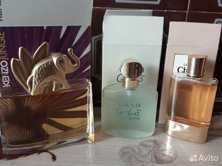 Парфюмерия оригинал из личной коллекции