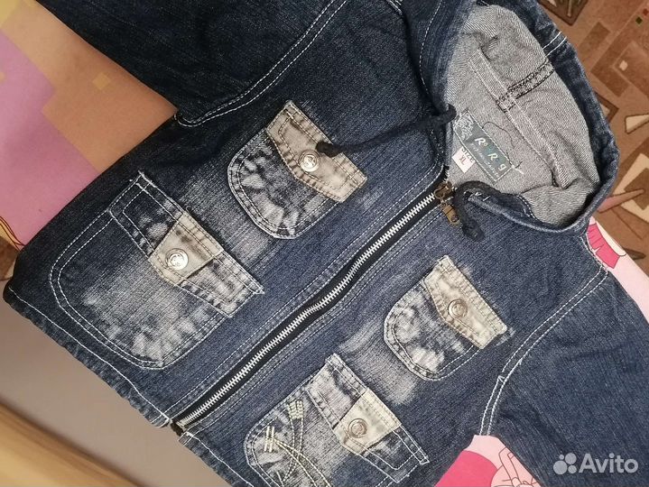 Джинсовка для мальчика 110