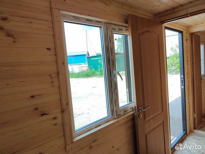 Новые деревянные бытовки с рассрочкой до 12 месяцев