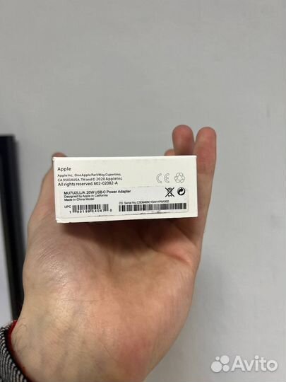 Блок питания apple 20w type c оптом зарядка