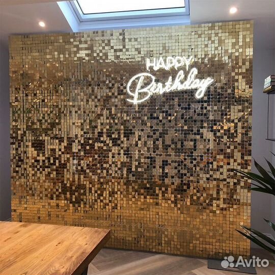 Аренда фотозоны из пайеток