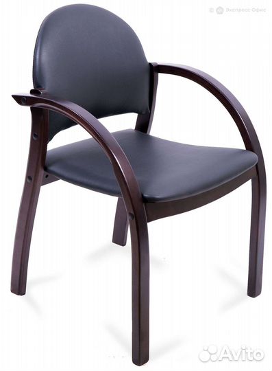 Стул офисный Джуно палисандр плюс