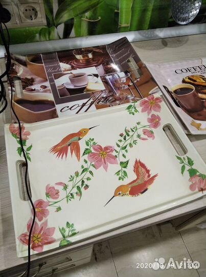 Поднос 38*27, не гнется, 16шт