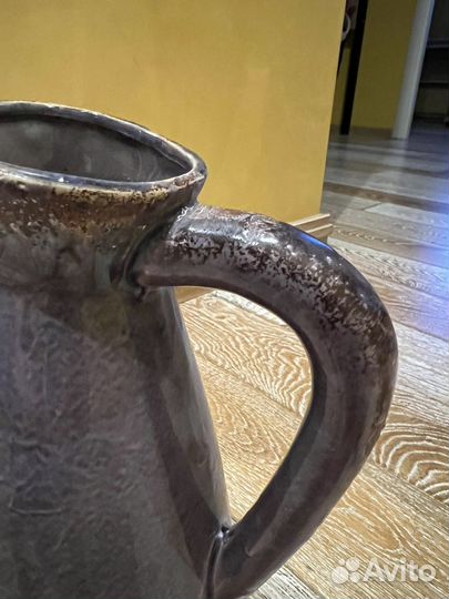 Кувшин ваза искусственно состаренная