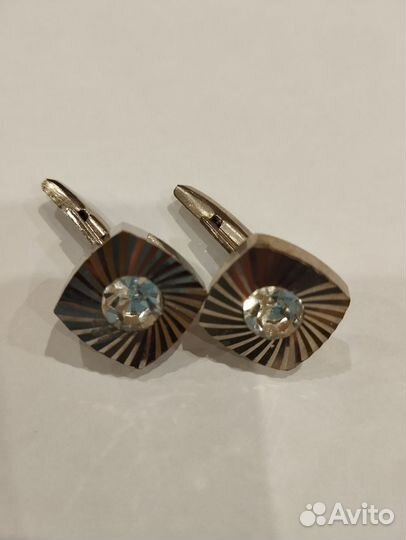 Зажим для галстука винтаж, запонки мужские СССР