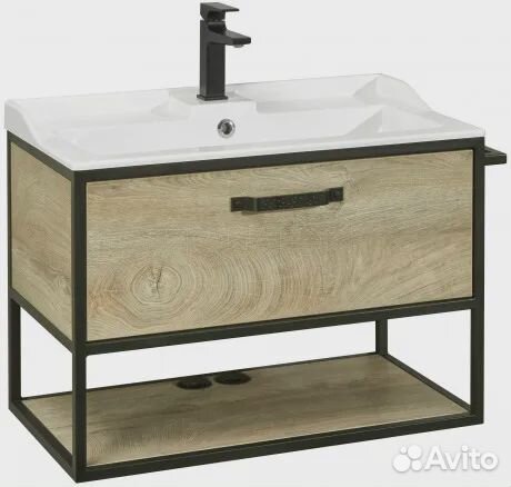 Тумба с раковиной aquaton (Акватон) 1a2424k1ltdu0