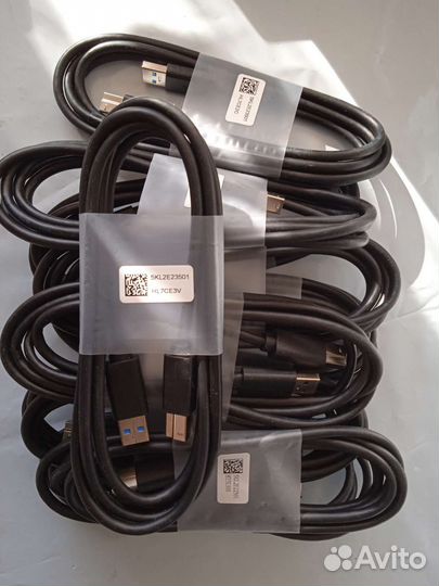 Кабель USB 3.0 A - USB 3.0 B, 1,8 м 10 штук