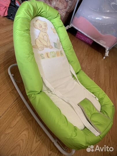 Шезлонг детский