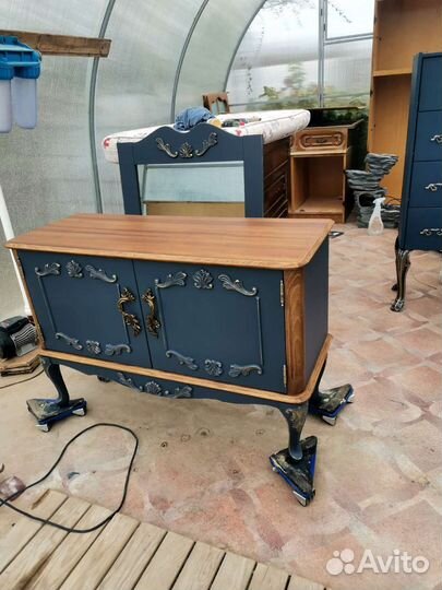 Авторская Тумба и зеркало