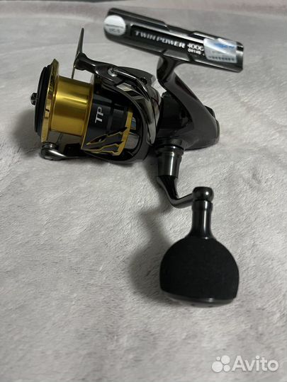 Катушка shimano twin power 4000 pg