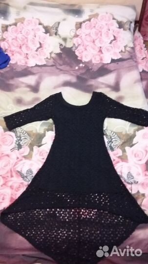 Черное красивое платье
