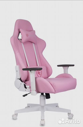 Кресло игровое компьютерное розовое