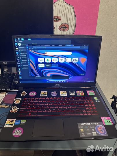 MSI Katana G76 (rtx3050)