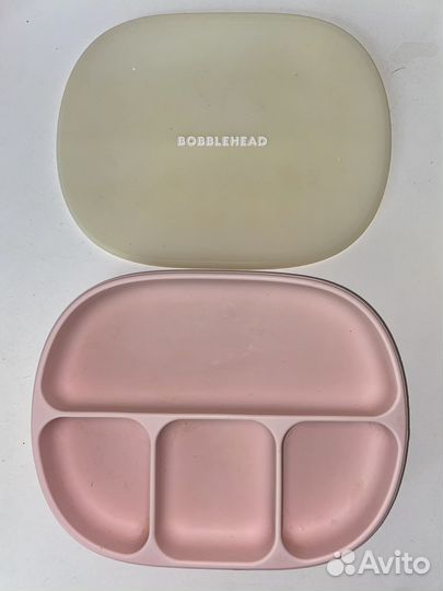 Набор детской силиконовой посуды