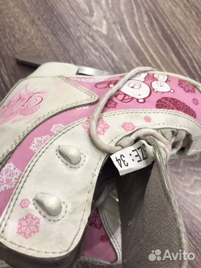 Коньки фигурные разные