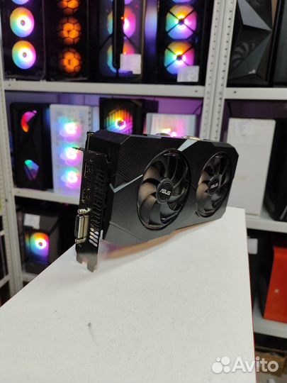 Видеокарта asus GTX 1660 super Dual EVO