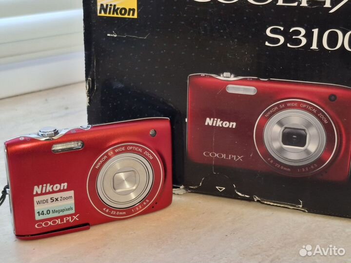 Фотоаппарат nikon coolpix s3100