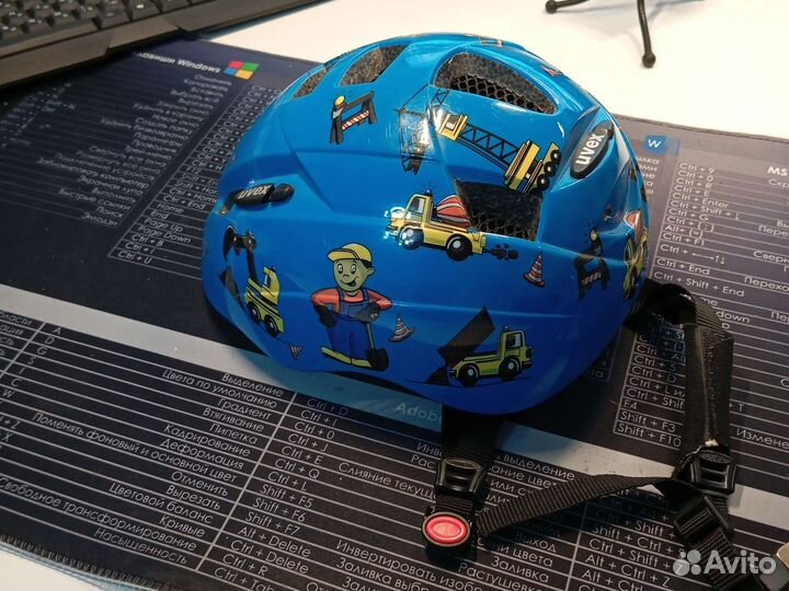 Велосипедный шлем uvex KID II