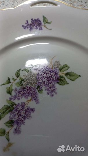 Тарелка для сервировки Сирень Дулево