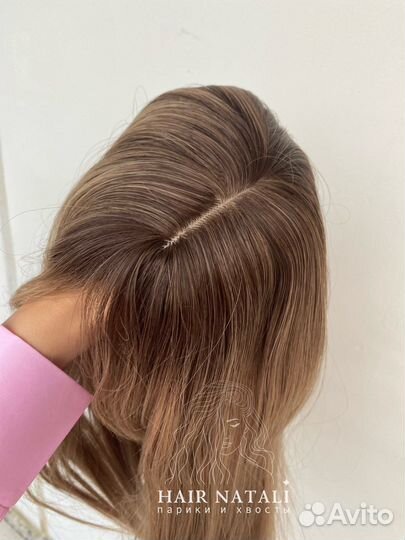 Парик светлый русый каре