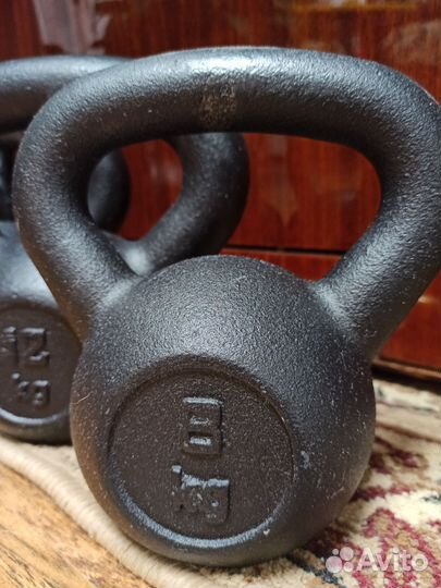 Гиря 8 кг и 12 кг