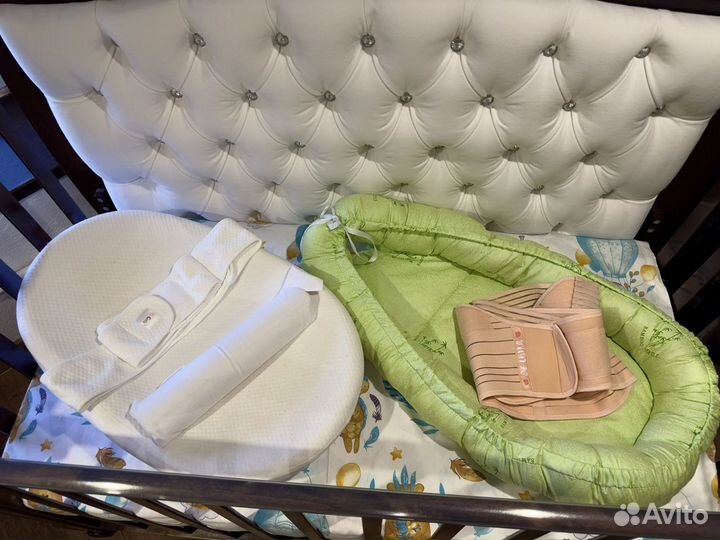 Кокон для сна +2ой кокон матрасик +бандаж
