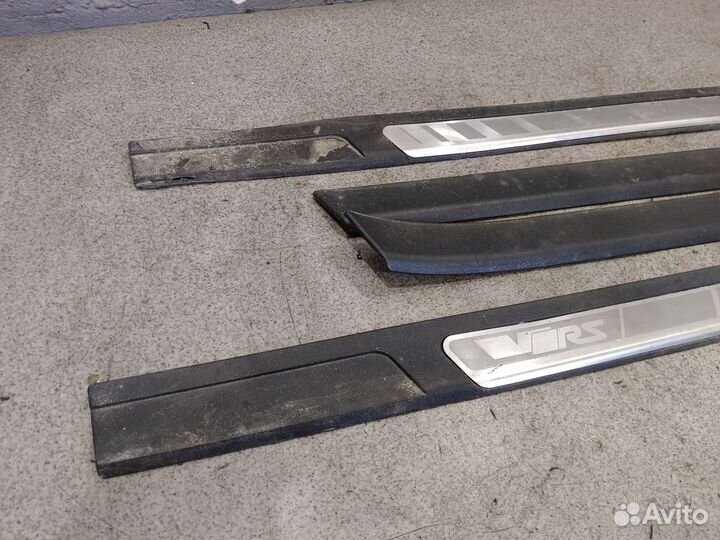 Накладки порогов для Skoda Octavia A5 RS