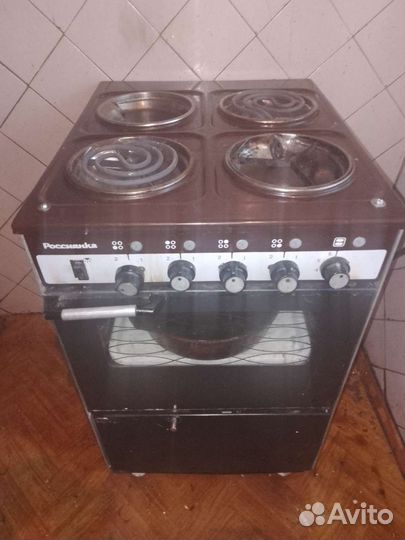 Плита электрическая с духовкой Россиянка