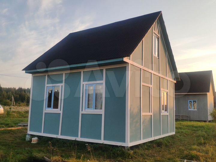 Дом 60 м² на участке 9,5 сот.