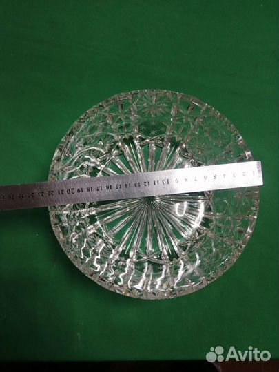 Хрустальная ваза, салатник СССР