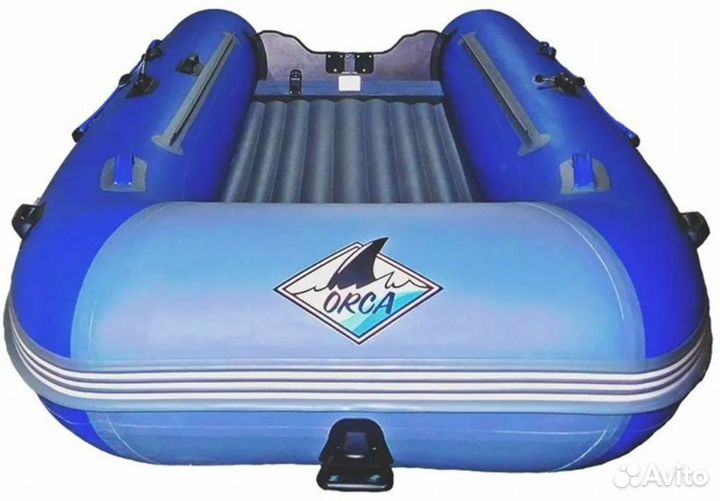 Лодка Orca 360 нд синяя