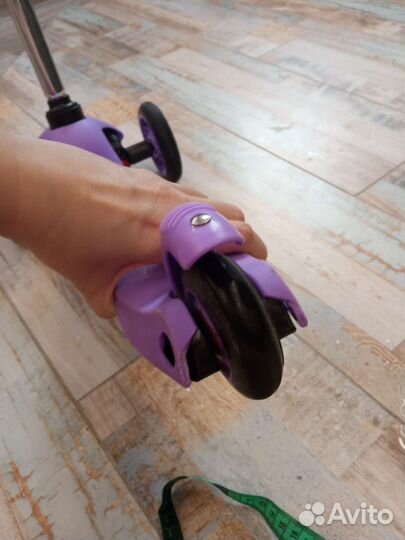 Самокат детский трехколесный бу