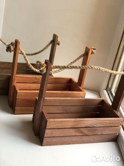 Ящик деревянный новый под оазис