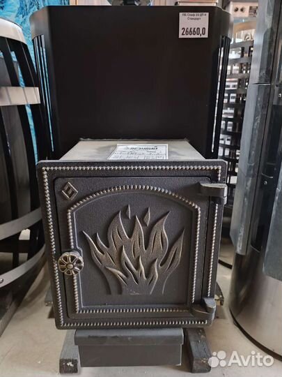 Печка металлическая