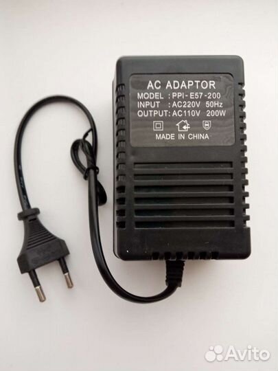 Понижающий трансформатор 220в 110в 200вт